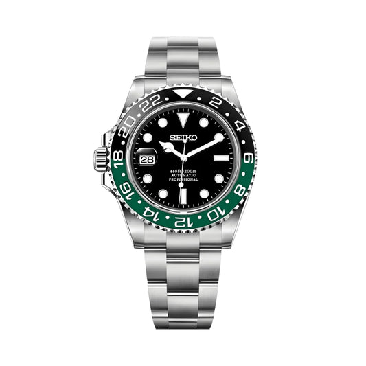 GMT Master Sprite - Cadran Noir Lunette Verte