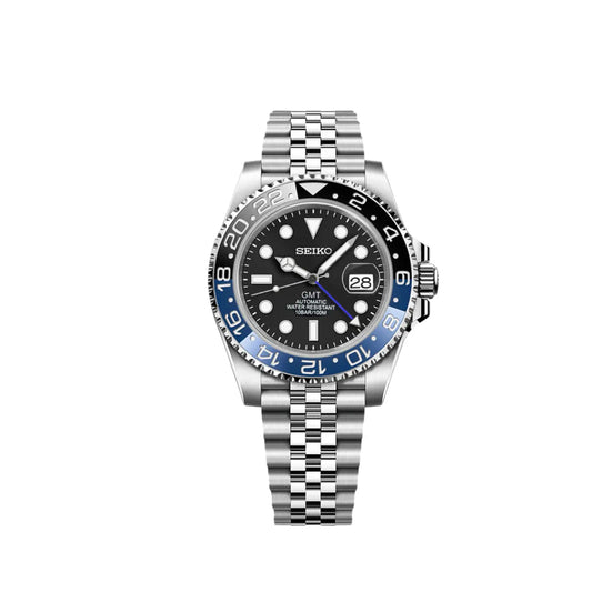GMT Master Batman - Cadran Noir Lunette Bleu Noir