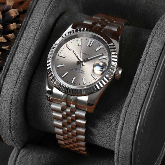 Datejust Acier - Cadran Argenté Soleil