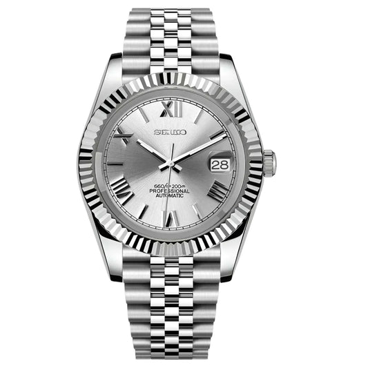 Datejust Acier - Cadran Gris Rhodium Index Romains