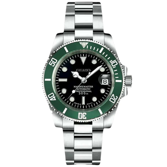 Submariner Starbucks - Cadran Noir Lunette Verte