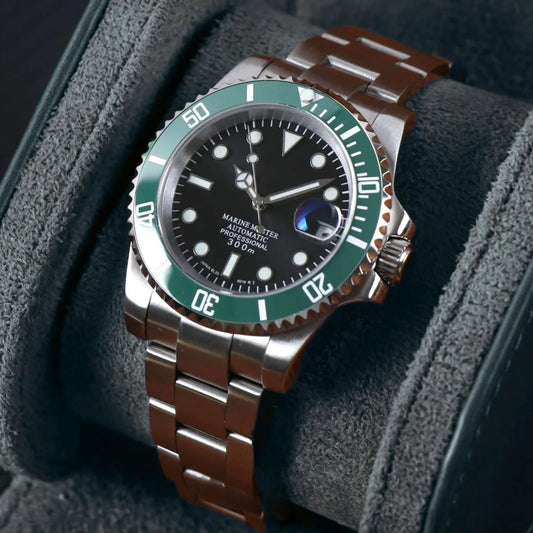 Submariner Starbucks - Cadran Noir Lunette Verte