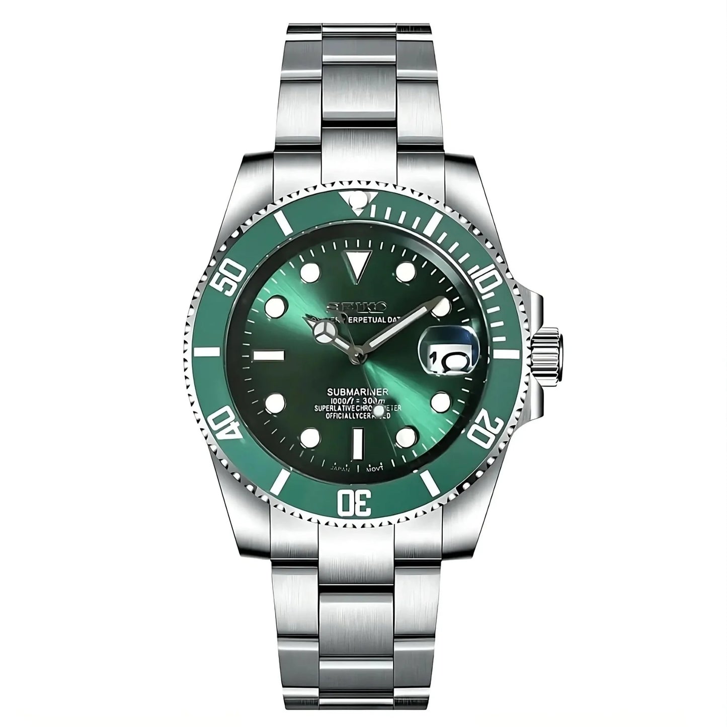 Submariner Hulk - Cadran et Lunette Verts